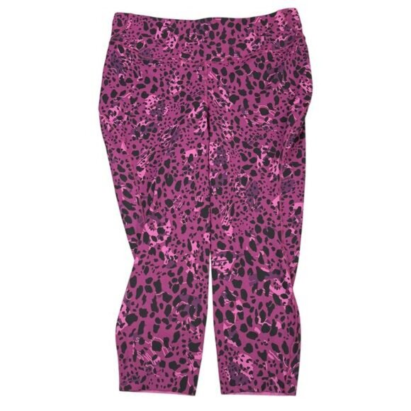 LULULEMON Base Pace High-Rise Crop 23" 14 Cheetah Camo Magenta Purple Multi - Picture 5 of 9